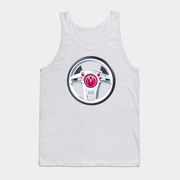 Mattel Speed Racer Mighty Mach 5 Tank Top by manganpizza